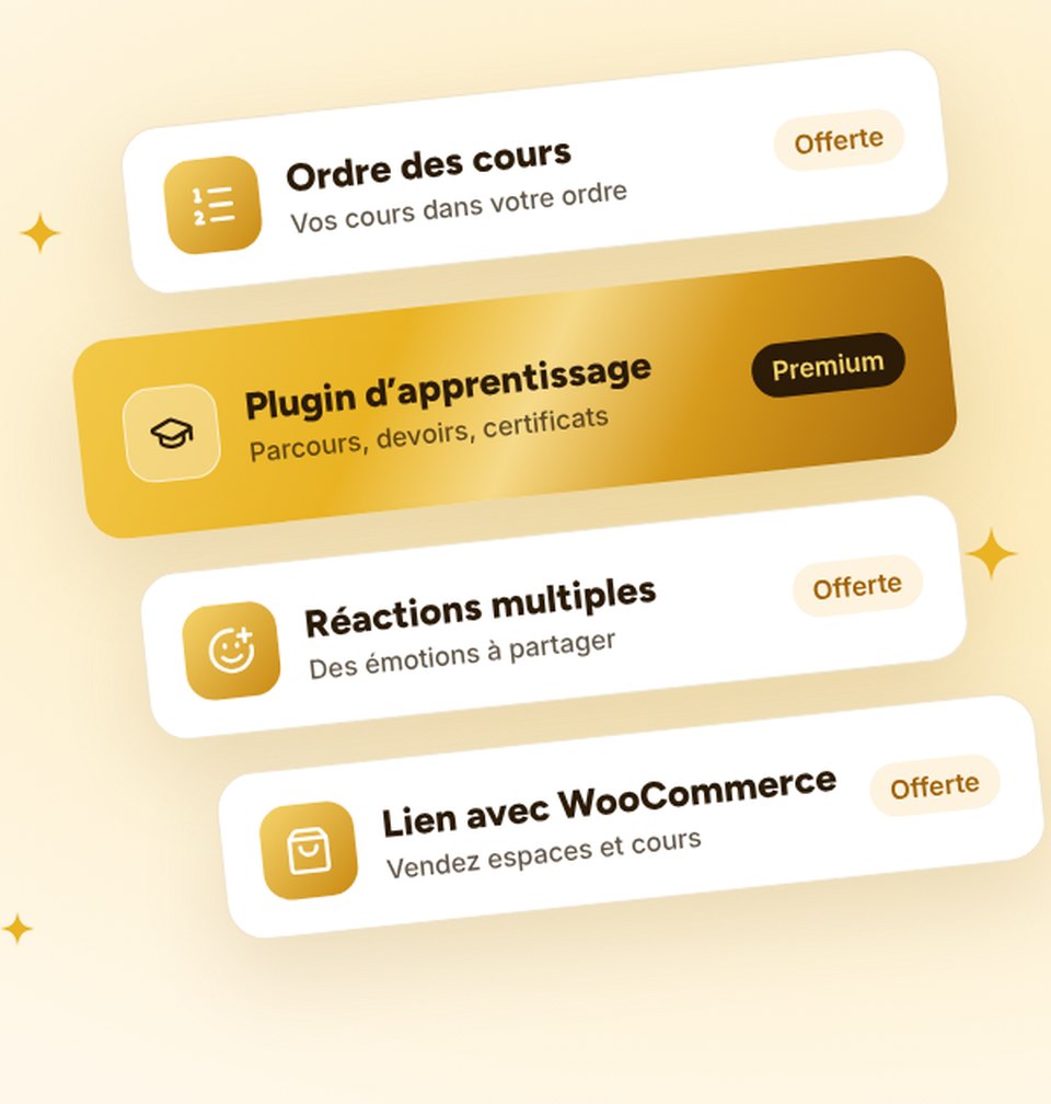 Les extensions FC Extensions pour Fluent Community