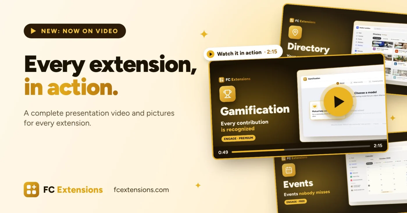 🇬🇧 🎬 Big day: FC Extensions videos are here!