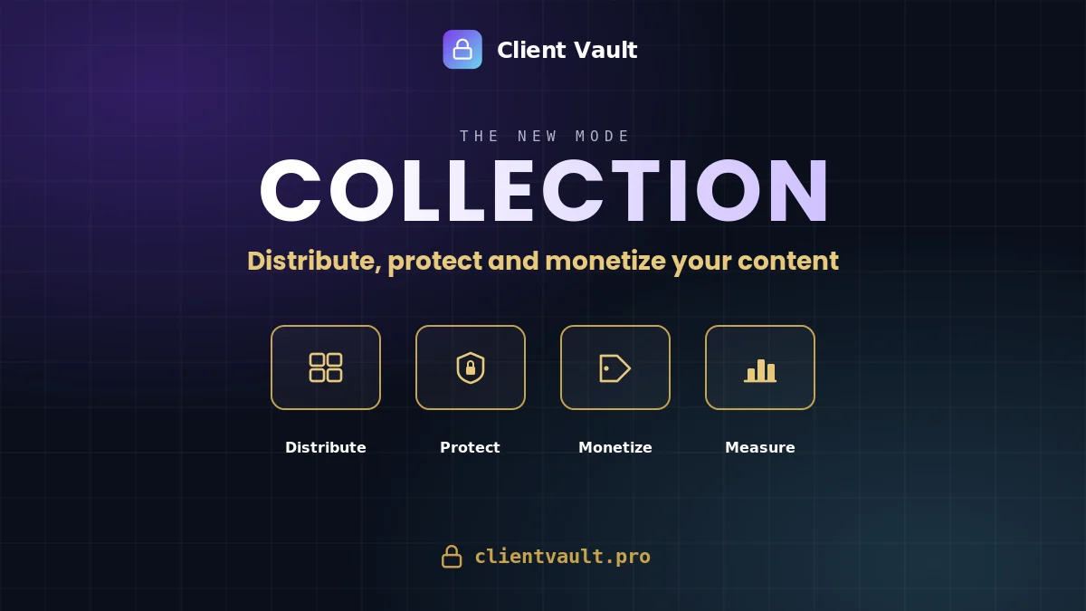 Collection mode is here - turn your content library into a secure, browsable catalog