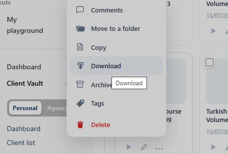 Content protection: downloads are permitted